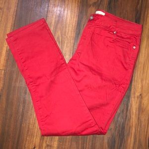 Fashion Bug Red Jeans Pants Sz. 12